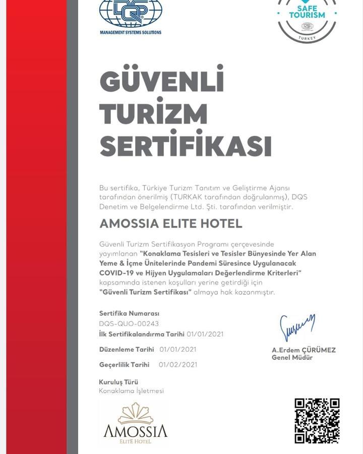 Amossia Elite Boutique Hotel Turunç Exterior foto